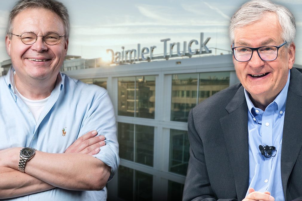 Was bewegt den CEO von Daimler Truck? Der neue be a mover talk mit Martin Daum und Jörg Howe während des Capital Market Days in Boston