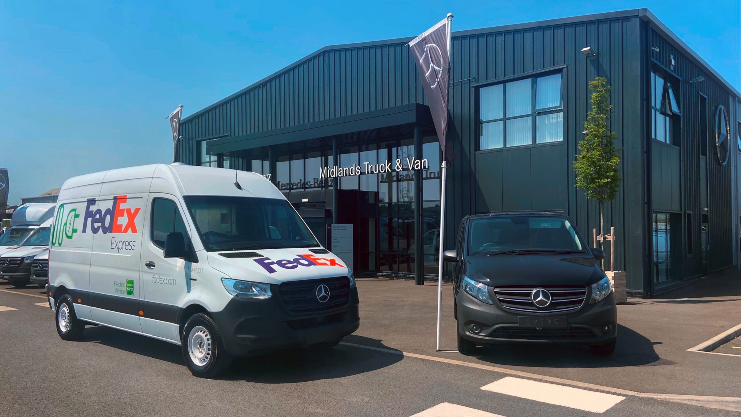 Mercedes-Benz Vans und FedEx Express® bringen die Elektromobilität voranMercedes-Benz Vans and FedEx Express® are advancing electromobility