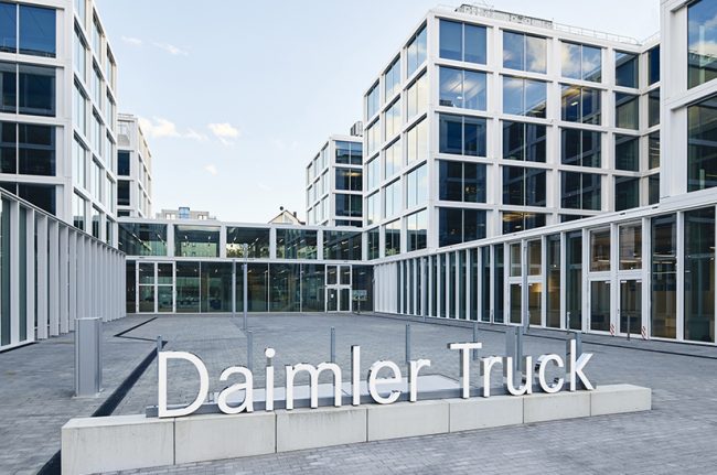 Das Bild zeigt den Firmensitz von Daimler Truck.