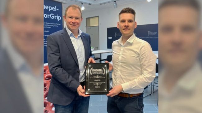 Das Bild zeigt Führungspersonal von Graepel