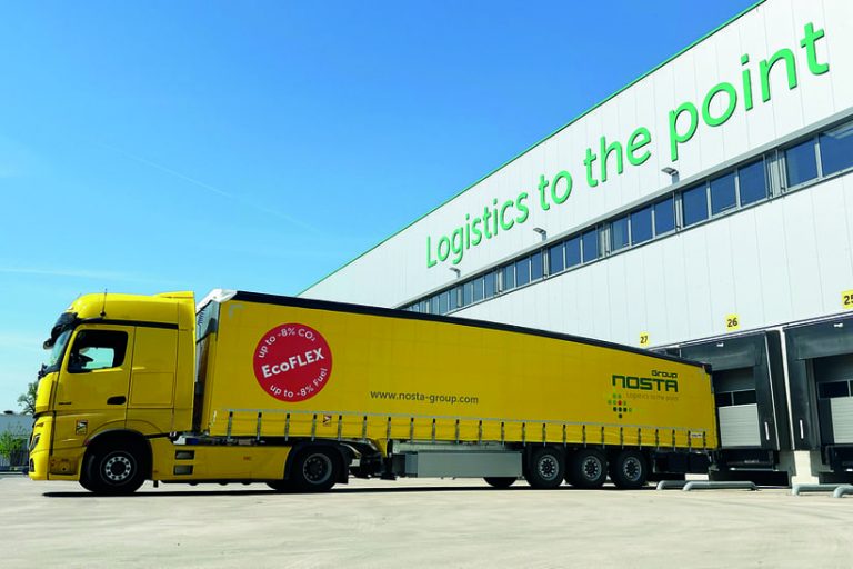 PM NOSTA – EcoFlex-Auflieger (web) Die neuen EcoFlex-Auflieger der Nosta Group sollen den Kraftstoffverbrauch merklich senken.