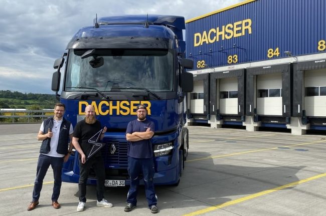 Renault Trucks und Dachser kooperieren bei der schrittweisen Dekarbonisierung des Straßengüterverkehrs.