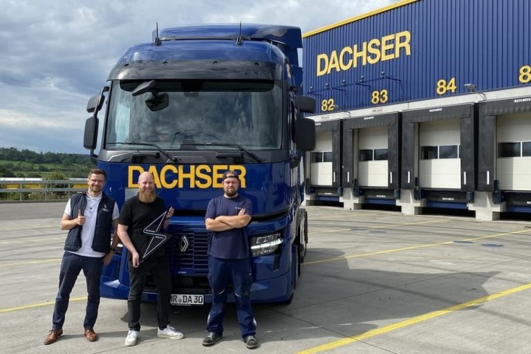 Dachser-Renault Trucks (web) Renault Trucks und Dachser kooperieren bei der schrittweisen Dekarbonisierung des Straßengüterverkehrs.