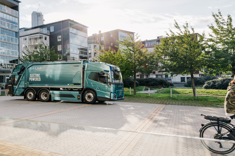 200A6057_web Das Bild zeigt ein Modell von Volvo Trucks im kommunalen Einsatz.