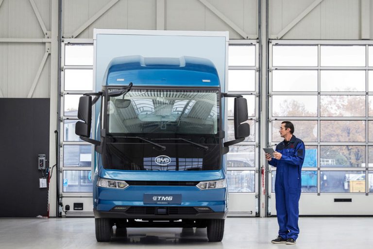 eLkw von BYD Trucks Europe