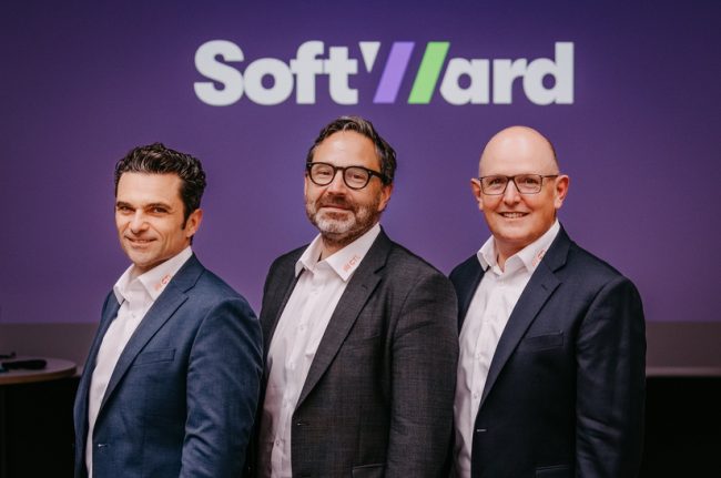 CTL gründet eigenen Softwaredienstleister:Die SoftWard GmbH wird künftig den Partnern des CTL-Verbundes IT-Lösungen aus einer Hand anbieten. (V.l.): CFO Abraham Garcia Martinez, CEO Francesco De Lauso, sowie CIO und Geschäftsführer der SoftWard GmbH Guido Söffker.