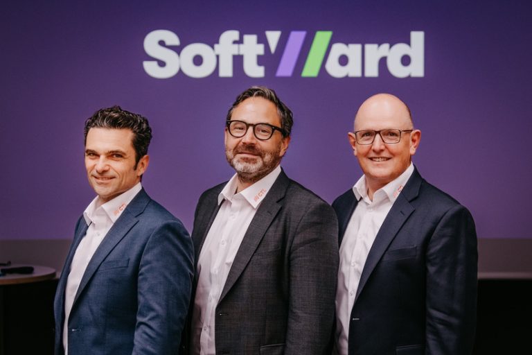 CTL gründet eigenen Softwaredienstleister:Die SoftWard GmbH wird künftig den Partnern des CTL-Verbundes IT-Lösungen aus einer Hand anbieten. (V.l.): CFO Abraham Garcia Martinez, CEO Francesco De Lauso, sowie CIO und Geschäftsführer der SoftWard GmbH Guido Söffker.