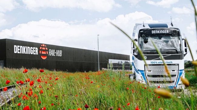 Ausgezeichnete Logistik: „Rail.Hub“ von Denkinger erhält den Deutschen Logistik-Preis 2024.