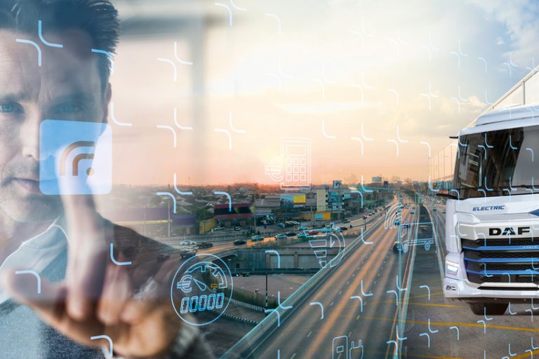 PACCAR Connect Visual Neue Online-Flottenmanagement-Plattform: DAF stellt PACCAR Connect vor. Paccar Connect Visual mit DAF XD Electric
