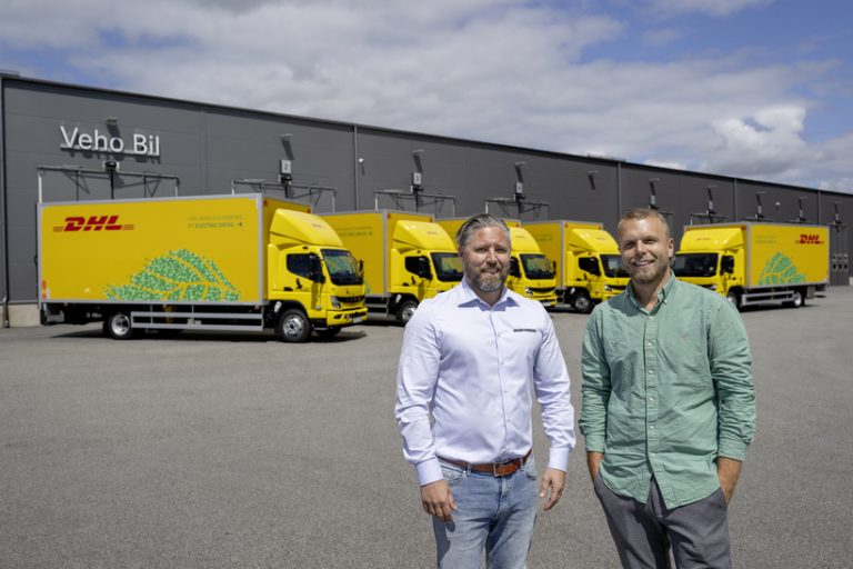 FUSO eCanter in Schweden: Falkenklev Logistik fährt elektrisch für DHL in MalmöFUSO eCanter in Sweden: Falkenklev Logistik electrifies its routes for DHL in Malmö Fuso eCanter für Schweden: Falkenklev Logistik aus Schweden