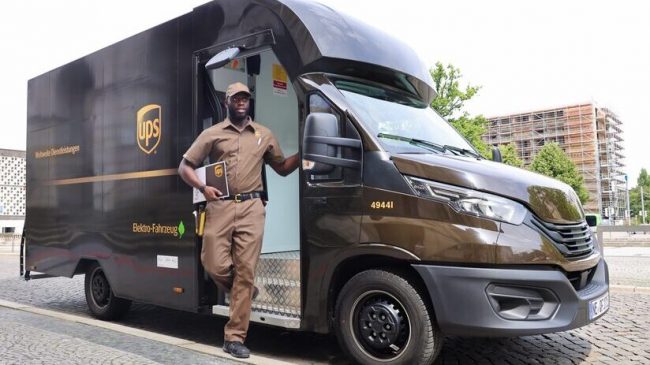 Neue Elektro-Zustellfahrzeuge bei UPS