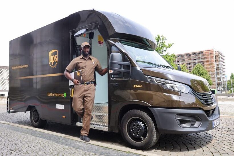 Neue Elektro-Zustellfahrzeuge bei UPS