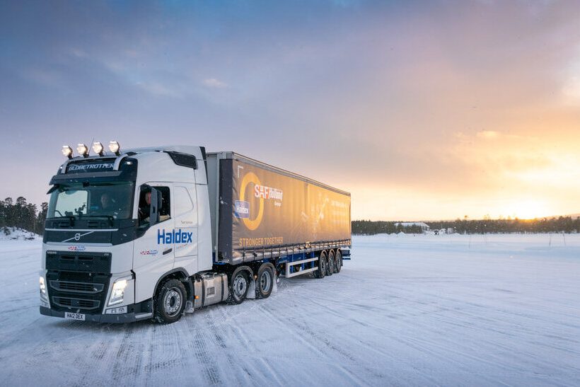 Kälteprüfung in Schweden: SAF-Holland testet Achsen und Sicherheitssysteme bei minus 40 °C