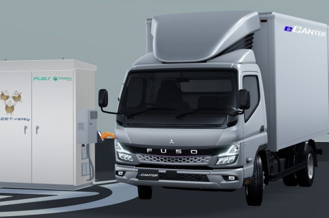 Zweites Leben für Batterien: Daimler Truck Tochter Fuso erprobt Wiederverwertung von eCanter-Batterien in Energiespeichersystemen