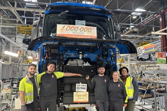 Renault Trucks feiert Meilenstein: Eine Million Lkw aus Bourg-en-Bresse