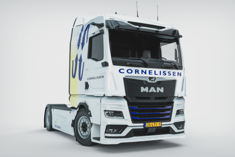 cornelissen2 Glaube an die Elektrifizierung: Der niederländische Logistikdienstleister Cornelissen Transport hat MAN einen Auftrag über 27 Lkw mit Elektroantrieb erteilt.