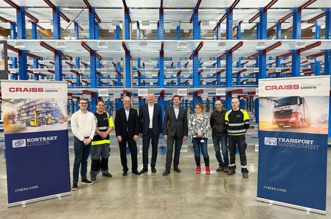 Neues Zentrum in Augsburg: Craiss erweitert Logistiknetzwerk in Süddeutschland