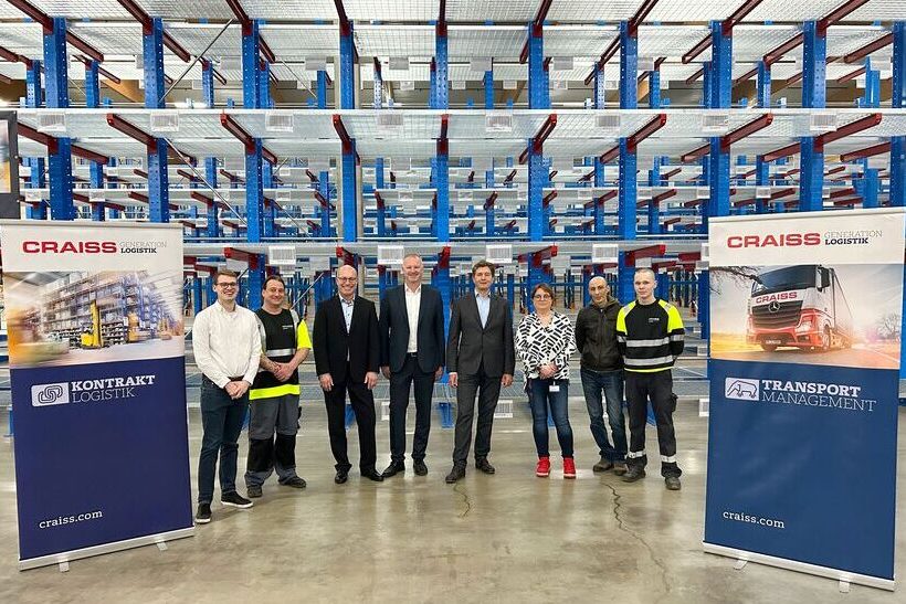 Neues Zentrum in Augsburg: Craiss erweitert Logistiknetzwerk in Süddeutschland