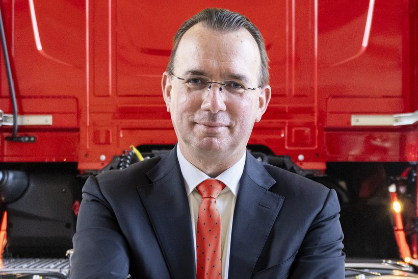 Hightech-Computer auf Rädern, DAF-Präsident Harald Seidel