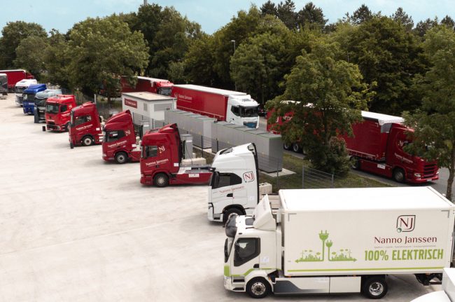 In Zukunft nur noch Elektro: Fünf Mercedes-Benz eActros 600 im Einsatz, die nächsten fünf folgen: Spedition Nanno Janssen setzt zukünftig nur noch auf Elektro-Lkw