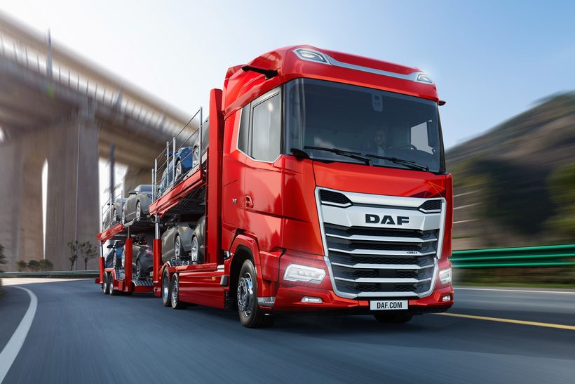DAF-XG-480-Fahrzeugtransporter Erweitertes Programm aus den Niederlanden: DAF präsentiert Fahrgestelle für den Fahrzeugtransport