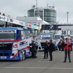 Startaufstellung zum ersten Rennen des 38. ADAC Truck-Grand-Prix
