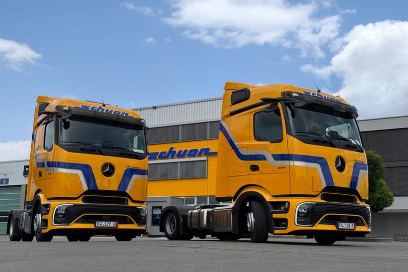 Jumbo-Hängerzüge und Megatrailer: Die Alfred Schuon Group modernisiert seinen Fuhrpark mit über 60 neuen Lkw