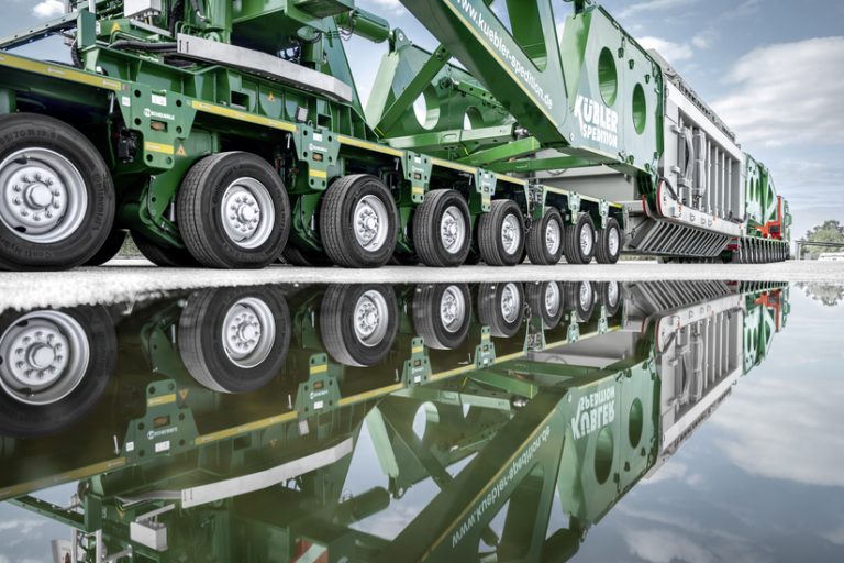 TIISCHEUERLE-STB320-first-transport-July-2025-offenburg-markusvoelter-V001-1 285 Tonnen im Spezialtransport: Scheuerle bewältigt Schwerlastbeförderung für TransnetBW