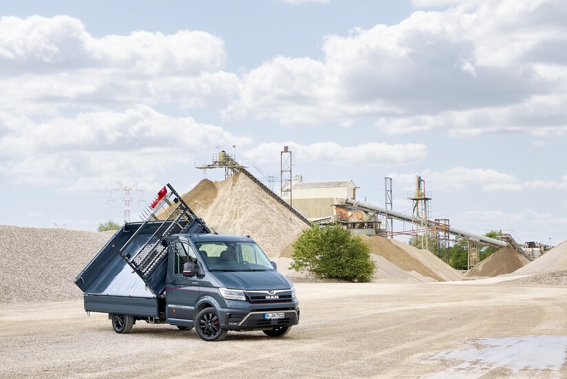 man-tge-tipper-meiller-01 Neuzugänge in der Transporter-Sparte: Aufbautvarianten von Meiller und BE-Combi für den MAN TGE erweitern das Angebot im Einrechnungsgeschäft