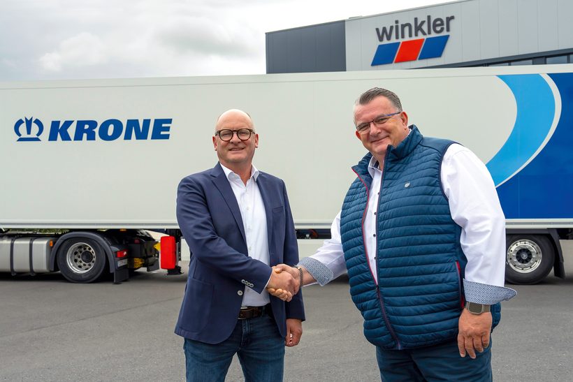 Kooperation für europaweite Versorgung: winkler und Krone Trailer kooperieren im Ersatzteilgeschäft