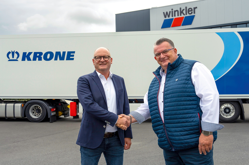 Image-Zimpel-Pressemchaeftsfuehrung Kooperation für europaweite Versorgung: winkler und Krone Trailer kooperieren im Ersatzteilgeschäft