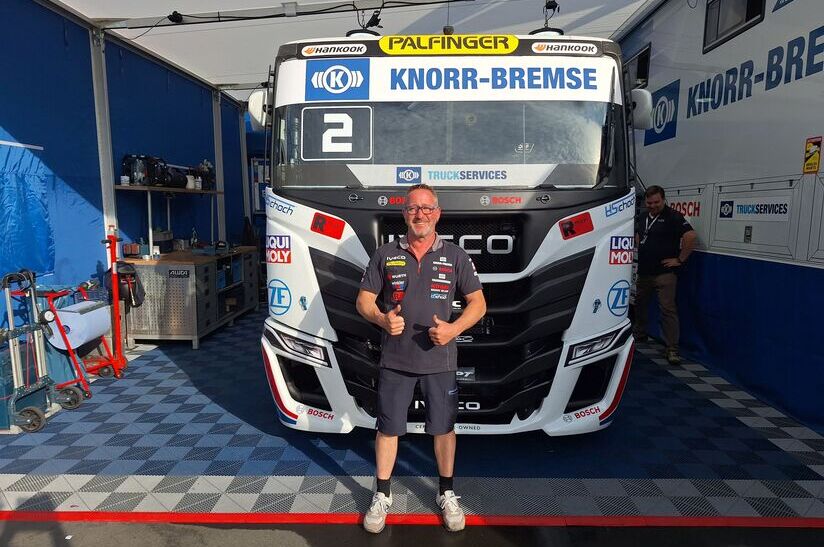 Interview mit Jochen Hahn Sechsfacher Europameister und aktuell Zweiter der Gesamtwertung des Goodyear FIA European Truck Racing Championships, Team Hahn Racing, auf MAN