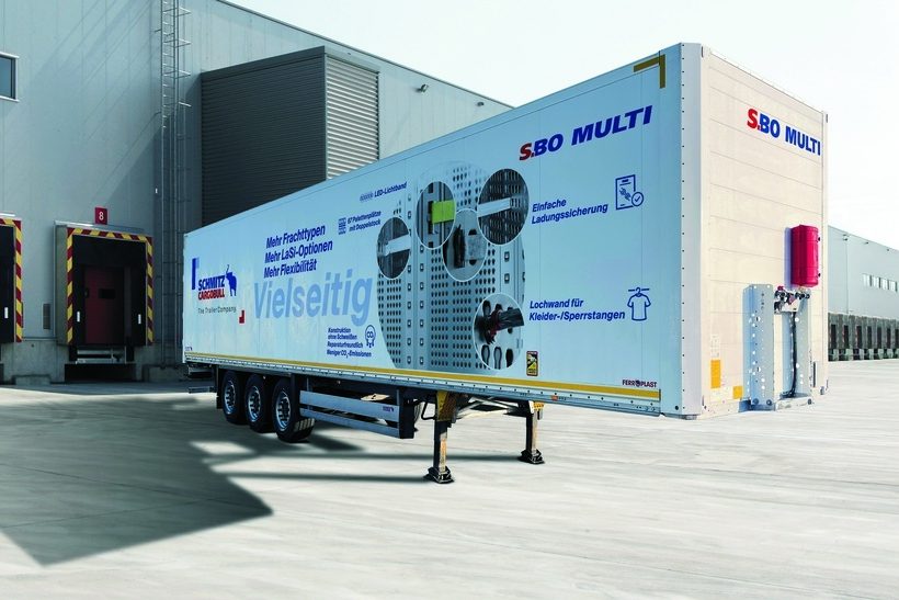 Dry freight trailer S.BO MULTI