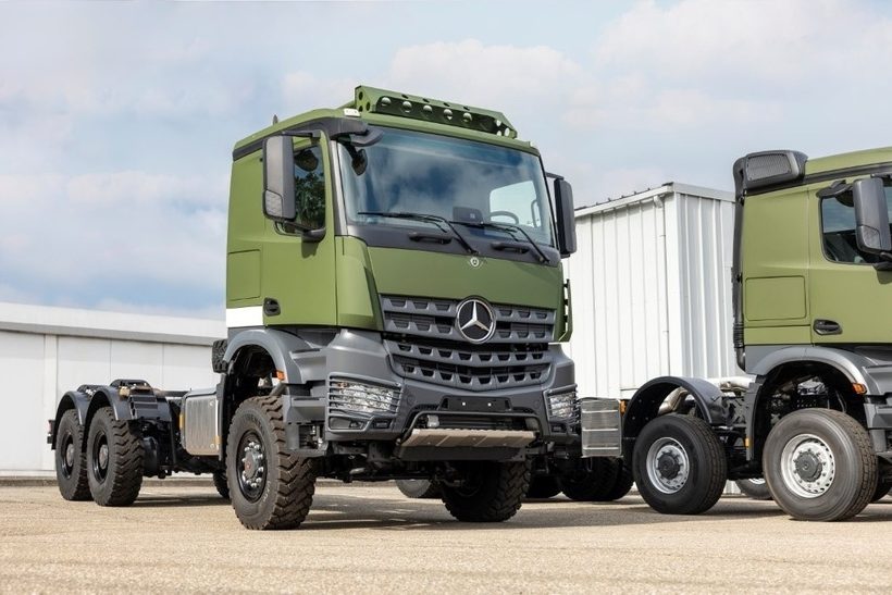 Zu Land und in der Luft: Daimler Truck schließt Partnerschaft mit deutschem Drohnenhersteller Quantum SystemsOn Land and in the Air: Daimler Truck Enters Partnership with German Drone Manufacturer Quantum Systems
