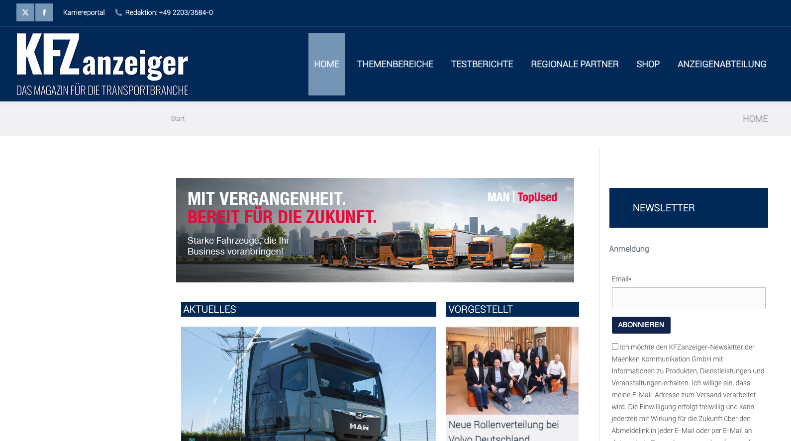 Präsidenten-Nachfolge bei DAF Trucks - KFZ-Anzeiger