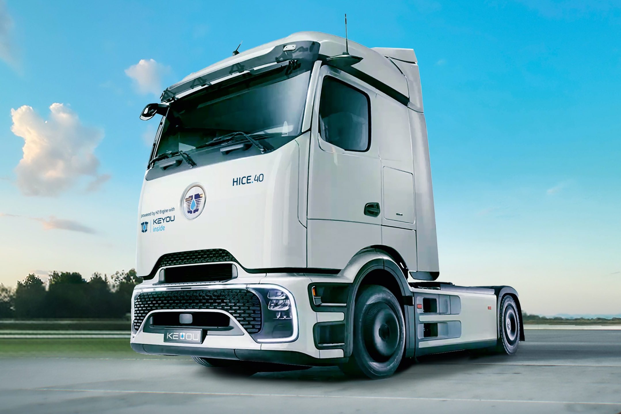 Daimler Truck kooperiert mit KEYOU bei Wasserstoff‑VerbrennungstechnologieDaimler Truck Partners with KEYOU on Hydrogen Combustion Technology Kurzfristig verfügbare wasserstoffbetriebene Verbrennungsmotoren