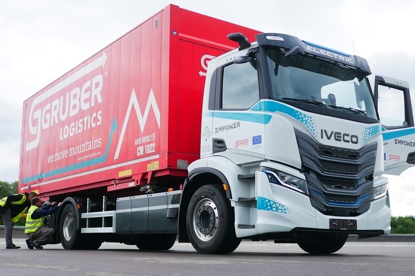 Batterieelektrischer Prototyp für schwere Logistik