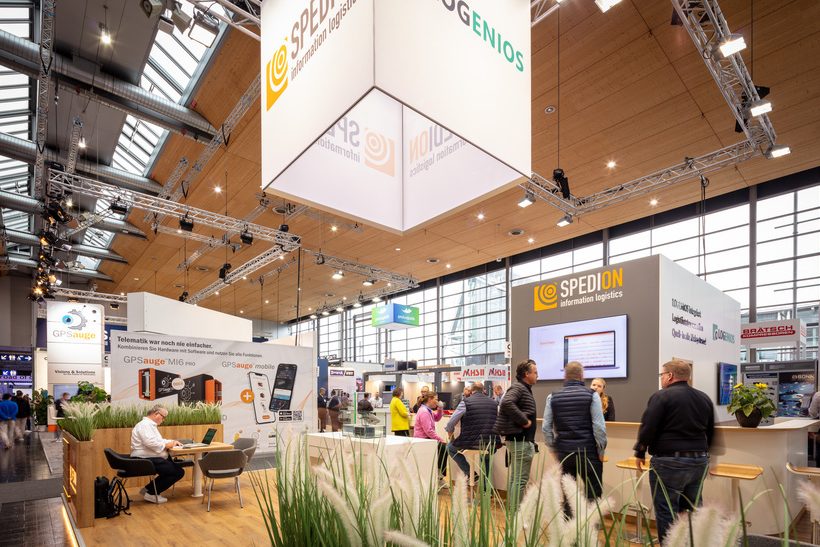 SPEDION_IAA2024_Messestand_20240918-4T2A9131 Telematikbox für leichte Nutzfahrzeuge