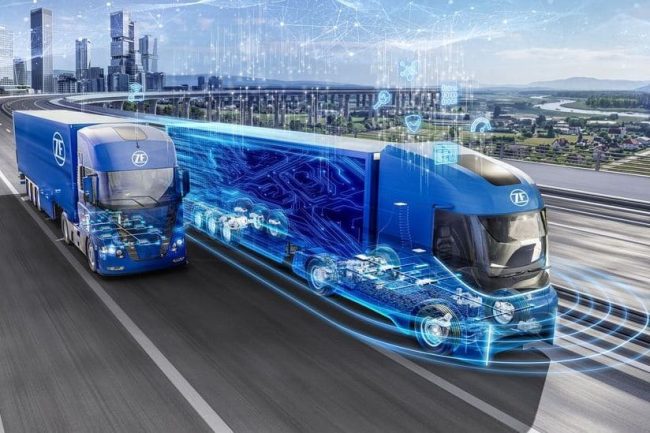 ZF zeigt Lösungen für softwaredefinierte Nutzfahrzeuge