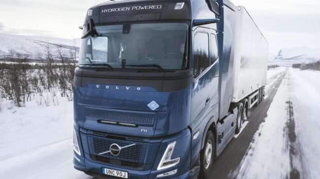 Wasserstoff-Innovationen bei Volvo Trucks
