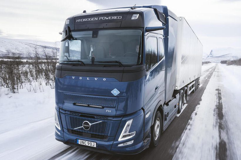 Wasserstoff-Innovationen bei Volvo Trucks