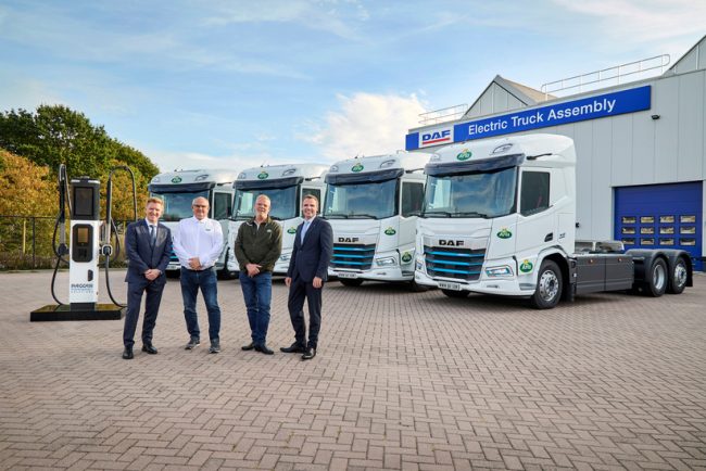 Elektro-Truck-Lieferung samt kompletter Ladeinfrastruktur