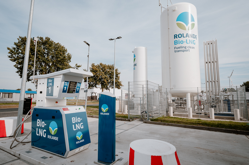 Neue Bio-LNG-Tankstelle bei Bad Bentheim